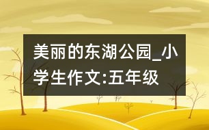 美麗的東湖公園_小學生作文:五年級