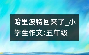 哈里波特回來了_小學(xué)生作文:五年級(jí)