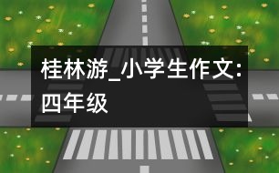 桂林游_小學(xué)生作文:四年級