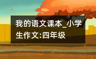 我的語文課本_小學(xué)生作文:四年級