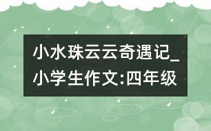 小水珠云云奇遇記_小學(xué)生作文:四年級(jí)