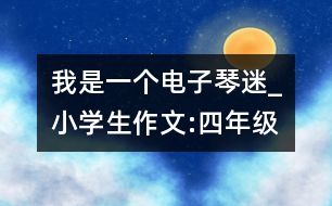 我是一個(gè)電子琴迷_小學(xué)生作文:四年級