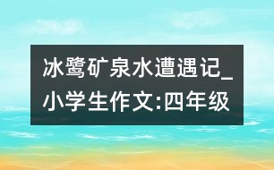 冰鷺礦泉水遭遇記_小學(xué)生作文:四年級(jí)