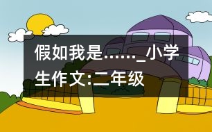 假如我是……_小學(xué)生作文:二年級(jí)