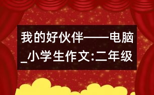 我的好伙伴――電腦_小學生作文:二年級