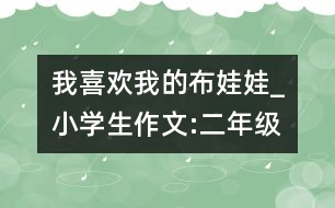 我喜歡我的布娃娃_小學生作文:二年級