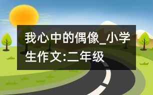 我心中的偶像_小學(xué)生作文:二年級