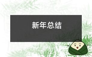 新年總結