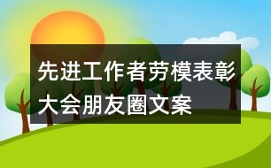 先進(jìn)工作者、勞模表彰大會(huì)朋友圈文案、橫幅33句