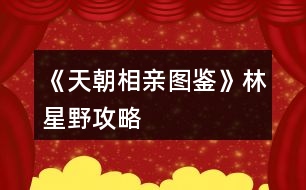 《天朝相親圖鑒》林星野攻略