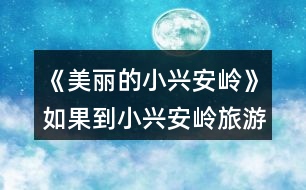 《美麗的小興安嶺》如果到小興安嶺旅游，你會選擇哪個季節(jié)去？結合課文內容說說你的理由。