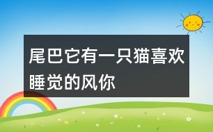 “尾巴它有一只貓”“喜歡睡覺的風(fēng)”你還有哪些有趣的說法？