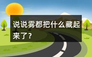 說說霧都把什么藏起來了？