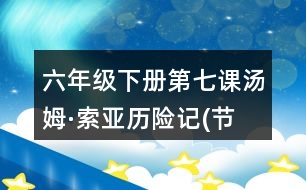 六年級下冊第七課湯姆·索亞歷險(xiǎn)記(節(jié)選)筆記知識點(diǎn)