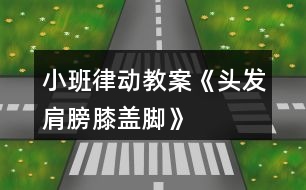 小班律動教案《頭發(fā)、肩膀、膝蓋、腳》教學(xué)設(shè)計反思