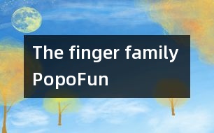 The finger family PopoFun