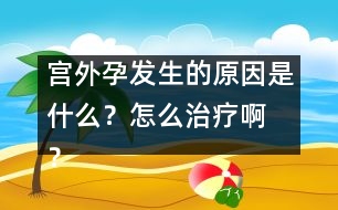 宮外孕發(fā)生的原因是什么？怎么治療啊 ？