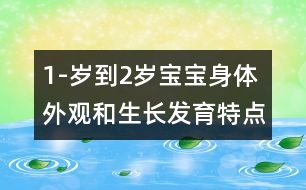 1-歲到2歲寶寶身體外觀和生長發(fā)育特點(diǎn)