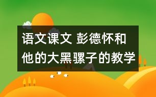 語(yǔ)文課文 彭德懷和他的大黑騾子的教學(xué)設(shè)計(jì) 課后習(xí)題答案