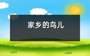 家鄉(xiāng)的鳥兒