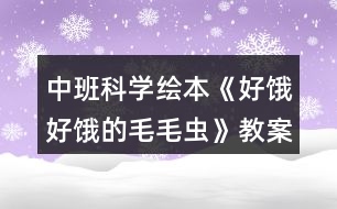 中班科學(xué)繪本《好餓好餓的毛毛蟲(chóng)》教案反思