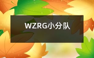 WZRG小分隊