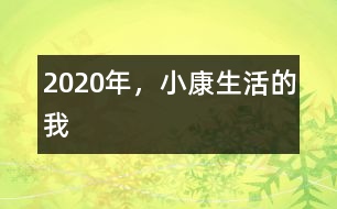 2020年，小康生活的我