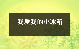 我愛我的小冰箱