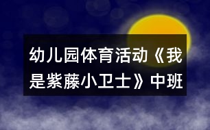 幼兒園體育活動《我是紫藤小衛(wèi)士》中班教案反思