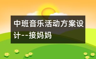 中班音樂活動(dòng)方案設(shè)計(jì)--接?jì)寢?></p>										
													<p>中班音樂活動(dòng)方案設(shè)計(jì)--接?jì)寢?</p><p /><p>活動(dòng)名稱：《接?jì)寢尅?/p><p>活動(dòng)目標(biāo)：1、鞏固本首歌曲的第一段，會(huì)按2／4拍唱歌曲的第二段。</p><p>活動(dòng)準(zhǔn)備：根據(jù)歌詞大意繪制的一張掛圖、接?jì)寢尭枨?、小狗頭飾、鋼琴</p><p>活動(dòng)過程：</p><p>一、           開始部分：</p><p>1、律動(dòng)《我快樂》，幼兒跟著音樂拍手和拍肩。</p><p>2、老師彈琴，幼兒唱音階（唱的同時(shí)依次輕拍頭、肩、腰、胯、大腿、膝</p><p>蓋、小腿、</p><p><br />腳）</p><p>二、基本部分：</p><p>1、導(dǎo)入：上次×老師講到寶寶去接?jì)寢屃?，可后來怎么樣了呢，今天我們接著講（老師講根據(jù)第二段歌詞改編的故事）</p><p>2、師：聽完了故事，小朋友們你們覺得寶寶是不是很愛媽媽呀？</p><p>幼：是</p><p>師：為什么呀？</p><p>幼：寶寶給媽媽送傘</p><p>師：對(duì)了，媽媽也很愛丫丫，老師也很喜歡像丫丫這樣的小朋友，所以老師想和小朋友一起來編一首兒歌。</p><p>3、師：小朋友想一想，上次我們唱第一段的時(shí)候我們唱到雨點(diǎn)雨點(diǎn)下的時(shí)候是什么聲音呀？</p><p>幼：沙沙沙</p><p>師：對(duì)了，連起來怎么說的呀？</p><p>幼：雨點(diǎn)雨點(diǎn)沙沙沙</p><p>師：小朋友真棒，再想想下雨天，天上怎么樣呀？（老師出示掛圖，指著天空中的烏云，引導(dǎo)幼兒說“黑”）</p><p>幼：有黑云／下雨／好黑呀</p><p>師：我們用一個(gè)字怎么說呢？好聽一點(diǎn)的</p><p>幼：黑</p><p>師：好，小朋友真聰明，又想呀，下雨了，地上都是什么？</p><p>幼：水<br /><br />師：對(duì)，有很多的雨水，就會(huì)怎么樣？</p><p>幼：滑</p><p>師：那小朋友自己做做動(dòng)作，怎么樣個(gè)滑法</p><p>幼兒自己自由想動(dòng)作做。</p><p>師：看看這兒（老師指著掛圖）媽媽和寶寶的動(dòng)作你們自己學(xué)學(xué)</p><p>幼兒之間互相拉手，學(xué)媽媽和寶寶手拉手的動(dòng)作。</p><p>師：我們說媽媽怎么樣寶寶的手呀？</p><p>幼：拉著寶寶的手。</p><p>師：再看看小陽傘（老師指著掛圖），小陽傘的樣子怎樣呀？</p><p>幼：高興</p><p>師：是呀，那小朋友高興時(shí)會(huì)發(fā)出什么聲音呀？</p><p>幼：哈哈／呵呵</p><p>師：對(duì)了，小陽傘也會(huì)笑哈哈。</p><p>師：好了好了，我想出來了，我知道這首兒歌怎么編了，小朋友來聽聽：“雨點(diǎn)雨點(diǎn)沙沙沙，天也黑來地也滑，媽媽拉著我的手，小陽傘，小陽傘，笑哈哈?！保ɡ蠋熢谡f到幼兒較難理解的天黑，地滑等字時(shí)，可指著掛圖引導(dǎo)幼兒自己說出）</p><p>4、1）老師指著掛圖和幼兒一起念兒歌，念到那句，老師就應(yīng)該指到畫中相對(duì)應(yīng)的地方。</p><p>5、師：小朋友都念的很好聽，那我們?cè)傧胍粋€(gè)辦法讓它變得更好聽，我們讓它怎么樣呀？</p><p>幼：唱起來</p><p>師：好的，我們先聽一段音樂（老師彈這首歌，幼兒唱起第一段來）</p><p>師：好的，小朋友都唱的是我們上次課說到的寶寶要去接?jì)寢?，可后來怎么唱呢？聽聽老師怎么唱（老師唱第二段?/p><p>6、師帶領(lǐng)幼兒唱第二段（邊唱邊指到掛圖中相對(duì)應(yīng)的地方，反復(fù)多唱兩次）</p><p>7、老師帶領(lǐng)</p><p><br />幼兒按2／4拍的節(jié)奏，邊拍手，邊唱。</p><p>8、老師請(qǐng)個(gè)別幼兒上臺(tái)唱《接?jì)寢尅返诙巍?/p><p>9、老師和幼兒一起把歌曲一、二段完整的唱一次。</p><p>10、            師：剛才我們唱的很好，但都是用什么唱的呀？</p><p>幼：嘴</p><p>師：那現(xiàn)在，老師要請(qǐng)小朋友做動(dòng)作，想想你怎么去接?jì)寢?/p><p>幼兒自由討論，自由表演，助理老師彈琴，任課老師完整唱《接?jì)寢尅芬?、二兩段，并走到幼兒中去，引?dǎo)幼兒做一些動(dòng)作，觀注個(gè)別幼兒。</p><p>師：瞧，老師這兒有雨傘，雨披，我要請(qǐng)一個(gè)小朋友當(dāng)媽媽，另一個(gè)當(dāng)寶寶，看看他們是怎么去接?jì)寢尩摹?/p><p>老師請(qǐng)個(gè)別幼兒上臺(tái)表演，其他幼兒唱歌。</p><p>三、           結(jié)束部分</p><p>師：聽，什么聲音，老師去開門哈（助理老師在門外敲門）</p><p>助理老師：小朋友你們好，我小狗的媽媽，還 有小貓、小雞、小鴨．．．．．．的媽媽都在很遠(yuǎn)的地方上班，現(xiàn)在那邊下雨了，他們回不來了，想請(qǐng)你們?nèi)兔咏铀麄儯脝?？（助理老師戴小狗的頭飾）</p><p>幼：好</p><p>全體幼兒跟著老師邊唱邊做動(dòng)作去接?jì)寢尅＃ǚ拧督計(jì)寢尅犯枨?/p><p>活動(dòng)前的思考：</p><p>在上此次課之前，幼兒已上過一課，會(huì)唱《接?jì)寢尅返谝欢?。第一段的歌詞簡單易記，而第二段的歌詞較難理解一些，要會(huì)唱第二段，先要讓幼兒記住歌詞，要記住歌就先要理解歌詞，所以在教學(xué)活動(dòng)的開頭，老師就請(qǐng)幼兒和自己一起編兒歌，并用掛圖在視覺方面幫助幼兒記憶。還針對(duì)幼兒較難理解的“天黑，地滑”等詞，讓幼兒自己做動(dòng)作，自己感覺幫助記憶。在念和唱歌詞時(shí)，都出示掛圖幫助幼兒記憶，并用拍手幫助幼兒能按2／4拍來唱這首歌</p><p><br />。在幼兒用動(dòng)作表演時(shí)，老師沒有請(qǐng)幼兒跟著自己做動(dòng)作，而是讓幼兒自己討論，自己去想像，然后表演出來，這樣不但給了幼兒很大的自由，并且可培養(yǎng)幼兒的創(chuàng)新意識(shí)。最后，在故事的情景中結(jié)束活動(dòng)，幼兒興趣很高，并能在享受中結(jié)束這次教學(xué)活動(dòng)。</p><p>附歌詞：</p><p>《 接  媽  媽 》</p><p>雨 點(diǎn) 雨 點(diǎn) 沙 沙 沙 ， 地 上 開 滿 雨 花 花 ，</p><p>撐 起 我 的 小 陽 傘 ， 干 嘛 去 ，干 嘛 去 ， 接 媽 媽 。</p><p>雨 點(diǎn) 雨 點(diǎn) 沙 沙 沙 ， 天 也 黑 來 地 也 滑 ， </p><p>媽 媽 拉 著 我 的 手 ，小 陽 傘 ， 小 陽 傘 ， 笑 哈 哈 。   </p><p /><p />						</div>
						</div>
					</div>
					<div   id=