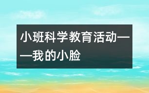 小班科學(xué)教育活動(dòng)――我的小臉