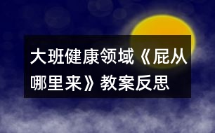 大班健康領(lǐng)域《屁從哪里來》教案反思