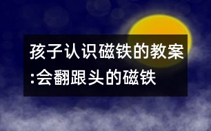 孩子認識磁鐵的教案:會翻跟頭的磁鐵