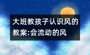 大班教孩子認識風(fēng)的教案:會流動的風(fēng)