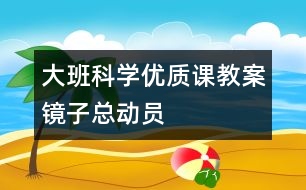 大班科學(xué)優(yōu)質(zhì)課教案：鏡子總動(dòng)員