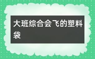 大班綜合：會飛的塑料袋