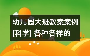 幼兒園大班教案案例[科學(xué)] 各種各樣的刷子