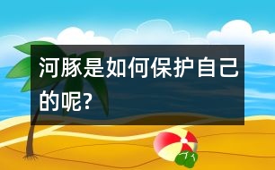 河豚是如何保護自己的呢?