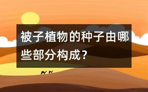 被子植物的種子由哪些部分構(gòu)成？