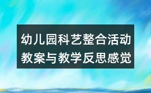 幼兒園科藝整合活動教案與教學反思感覺味道